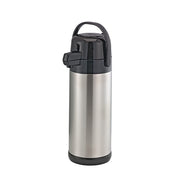 Service Ideas Eco-Air Stainless Steel Airpot, 6 1/4" Wide - 3 Liters
