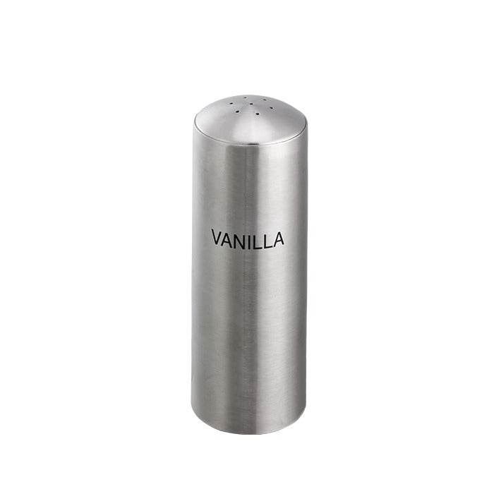 Service Ideas STC7VANILLA Stainless Steel Shaker, 6 oz., Silver, 6/Case - Default Title