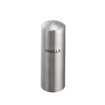 Service Ideas STC7VANILLA Stainless Steel Shaker, 6 oz., Silver, 6/Case - Default Title