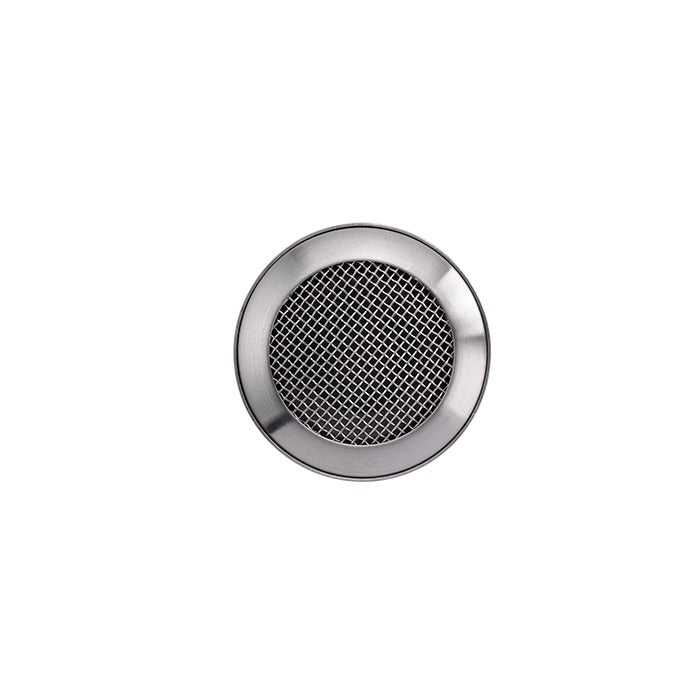 Service Ideas STC Stainless Steel Sugar Shaker, 6 oz., Silver, 6/Case - STCMESH