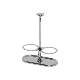 Service Ideas STOH2V2 STC Stainless Steel Shaker Caddy, 6 oz., Silver, 6/Case - Default Title