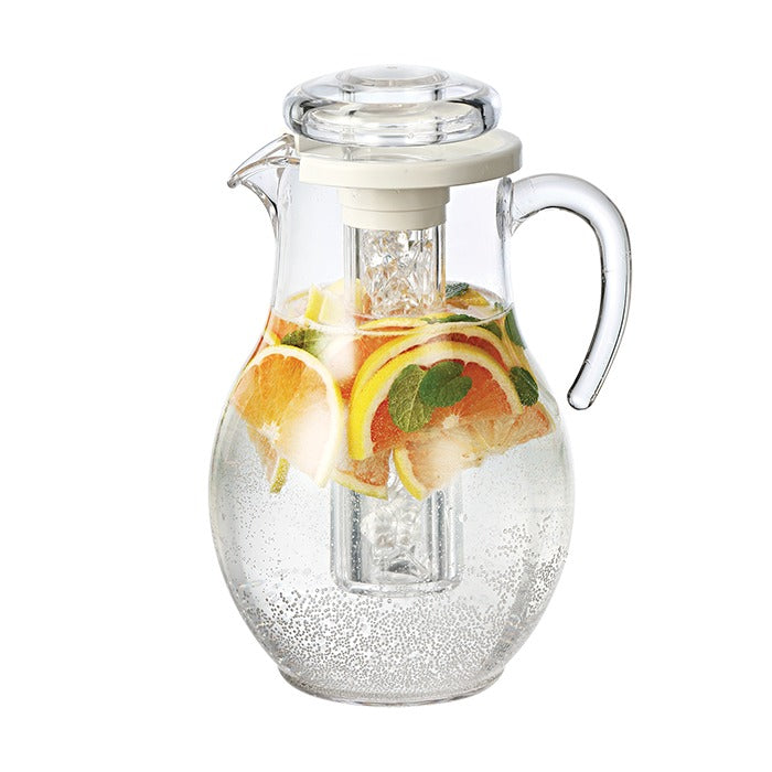 Service Ideas Plastic Pitcher, Clear - 64.2 oz.