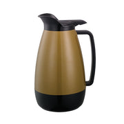 Service Ideas Thermo-Serv Plastic Coffee Carafe Server, 2 Liters 67.6 oz. - Gold