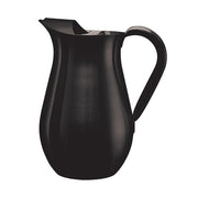 Service Ideas Stainless Steel Pitcher, 67.6 oz. - Black