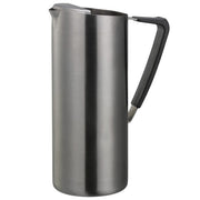 Service Ideas Stainless Steel Pitcher, 64.2 oz. - Brushed Dark Tungsten