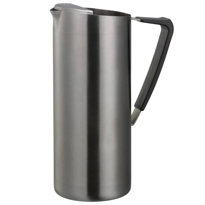 Service Ideas Stainless Steel Pitcher, 64.2 oz. - Brushed Dark Tungsten
