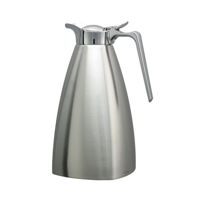 Service Ideas SVSQ15BS Square Server Stainless Steel Coffee Carafe Server, 1.5 Liters 50.7 oz., Silver - Default Title