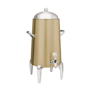 Service Ideas Flame Free Thermo-Urn Stainless Steel Coffee Chafer Urn, 5 gal. - Vintage Gold Domed Lid