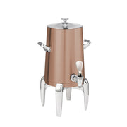 Service Ideas Flame Free Thermo-Urn Stainless Steel Coffee Chafer Urn, 1.5 gal. - Rose Gold Stainless Steel