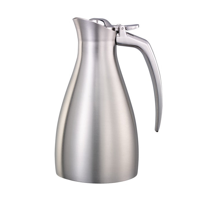 Service Ideas Altus Stainless Steel Coffee Carafe Server, Silver - 0.6 Liter 20 oz.