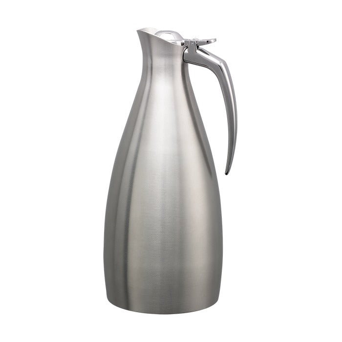 Service Ideas Altus Stainless Steel Coffee Carafe Server, Silver - 1.5 Liters 50.7 oz.