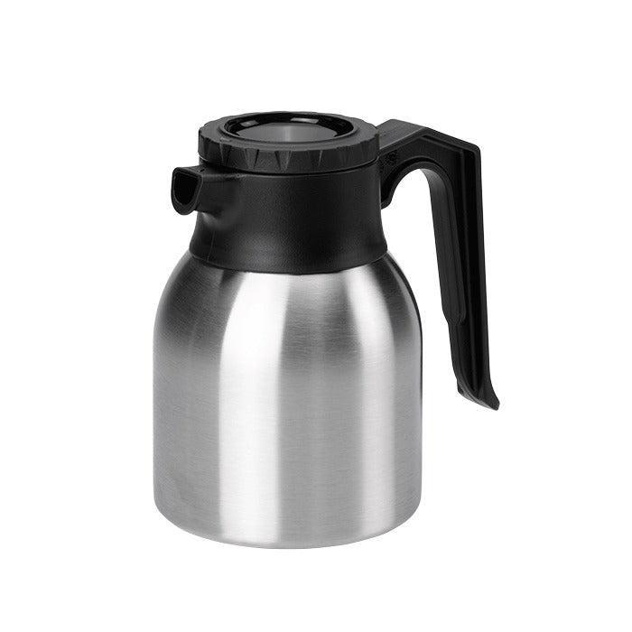 Service Ideas BTS09 Brew-Thru Mini Stainless Steel Coffee Carafe Server, 0.7 Liter 23.7 oz., Silver - Default Title