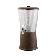 Service Ideas Elite Beverage Dispenser, 3 gal. - Natural Dark Wood