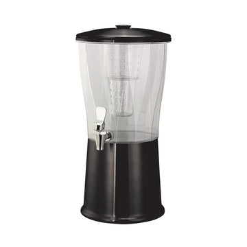 Service Ideas Elite Beverage Dispenser, 3 gal. - Black Onyx