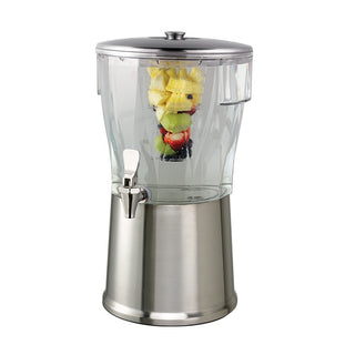 Service Ideas Elite Beverage Dispenser, 5 gal. - Silver
