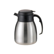 Service Ideas SteelVac Carafe Server, 5 5/8" x 7 1/8", Silver - 1.2 Liters 40.6 oz.