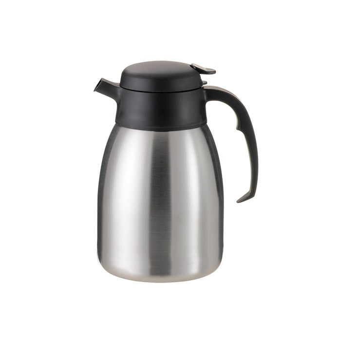 Service Ideas SteelVac Carafe Server, 5 5/8" x 7 1/8", Silver - 1.5 Liters 50.7 oz.