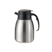 Service Ideas SteelVac Carafe Server, 5 5/8" x 7 1/8", Silver - 2 Liters 67.6 oz.