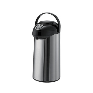 Service Ideas SteelVac Airpot, 7 1/4" x 9 1/2", Silver - 2.2 Liters