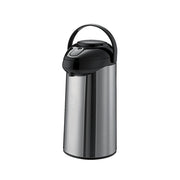 Service Ideas SteelVac Airpot, 7 1/4" x 9 1/2", Silver - 2.5 Liters