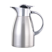 Service Ideas Elite Stainless Touch Carafe Server, Silver - 1 Liter 33.81 oz.