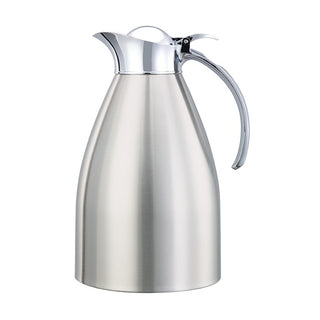 Service Ideas Marquette Stainless Steel Carafe Server, Silver - 1.5 Liters 50.7 oz.