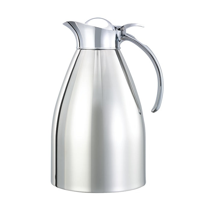 Service Ideas Marquette Stainless Steel Carafe Server, Silver - 1.5 Liters 50.7 oz.
