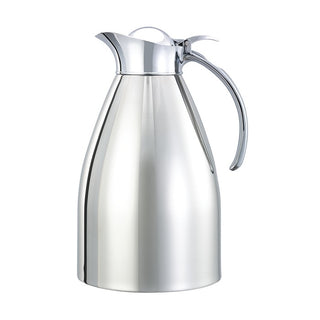 Service Ideas Marquette Stainless Steel Carafe Server, Silver - 1.5 Liters 50.7 oz.
