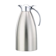 Service Ideas Marquette Stainless Steel Carafe Server, Silver - 2 Liters 67.6 oz.