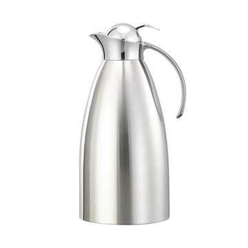 Service Ideas MAR20BSPB Marquette Stainless Steel Carafe Server, 2 Liters 67.6 oz., Silver - Default Title