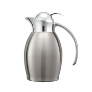 Service Ideas Nicollet Stainless Steel Carafe Server, Silver - 0.6 Liter 20 oz.