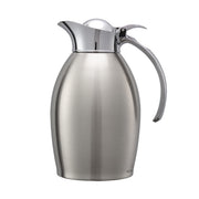 Service Ideas Nicollet Stainless Steel Carafe Server, Silver - 1 Liter 33.8 oz.