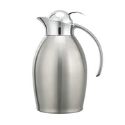 Service Ideas Nicollet Stainless Steel Carafe Server, Silver - 1 Liter 33.8 oz.