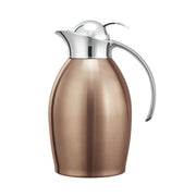 Service Ideas Nicollet Stainless Steel Carafe Server, 1 Liter 33.8 oz. - Rose Gold