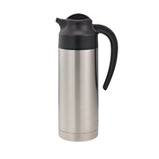 Service Ideas SteelVac Insulated Creamer, 1 Liter 33.8 oz., Silver - S2SN100