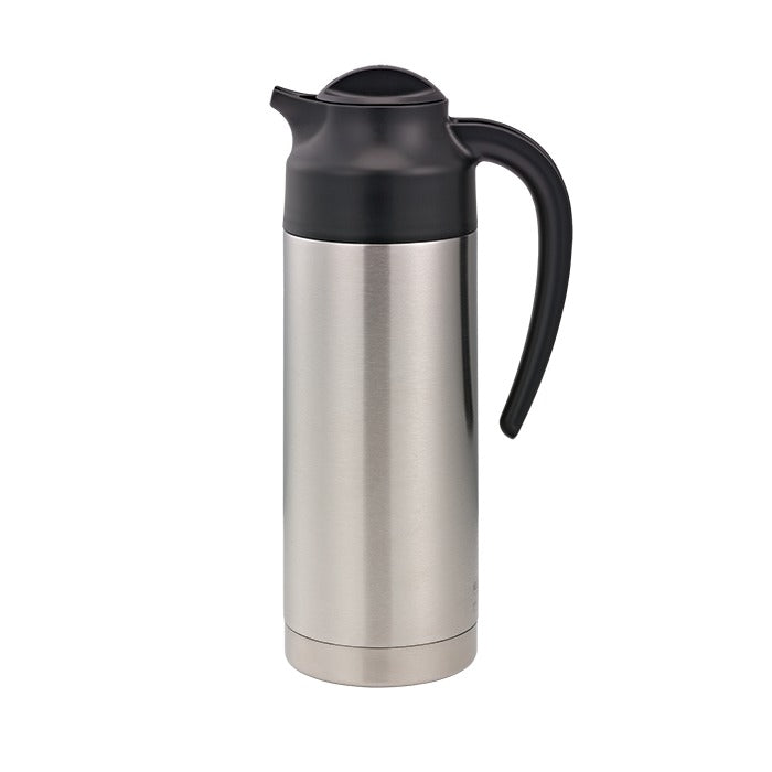 Service Ideas S2SN100 SteelVac Insulated Creamer, 1 Liter 33.8 oz., Silver, 6/Case - Default Title