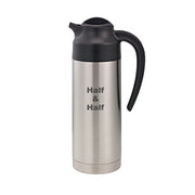 Service Ideas SteelVac Insulated Creamer, 1 Liter 33.8 oz., Silver - S2SN100HHET