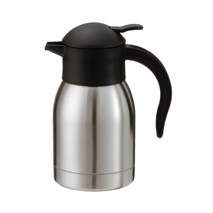 Service Ideas SteelVac Carafe Server, Silver - 0.6 Liter 20 oz.