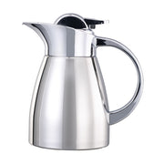 Service Ideas Elite Stainless Touch Carafe Server, Silver - 0.6 Liter 20 oz.