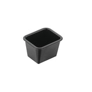 Service Ideas Plastic Sugar Packet Holder, Black - 3"