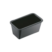 Service Ideas Plastic Sugar Packet Holder, Black - 5"