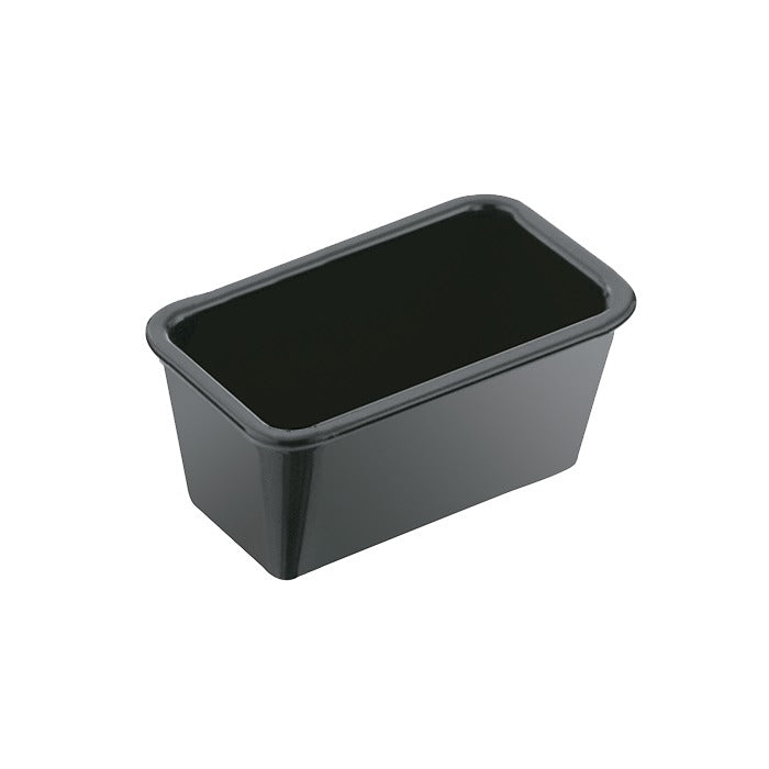 Service Ideas Plastic Sugar Packet Holder, Black - 5"