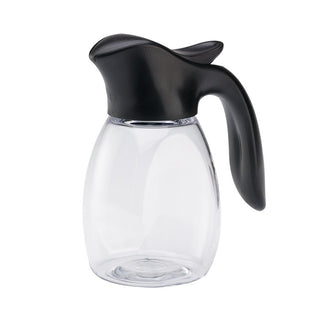 Service Ideas SR10BLC Syrup Saver Plastic Syrup Dispenser, 10 oz. - 1/Each