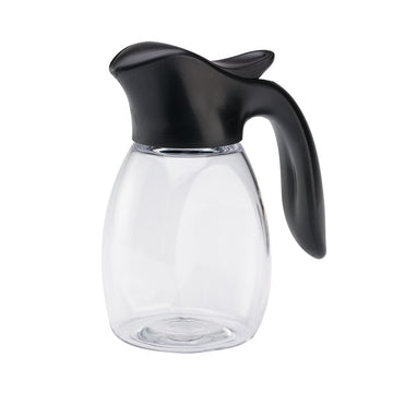 Service Ideas SR10BLC Syrup Saver Plastic Syrup Dispenser, 10 oz. - 1/Each