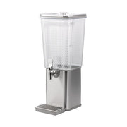 Service Ideas Square Infusion Infusion Beverage Dispenser, 11 1/4" Long - 3 gal.