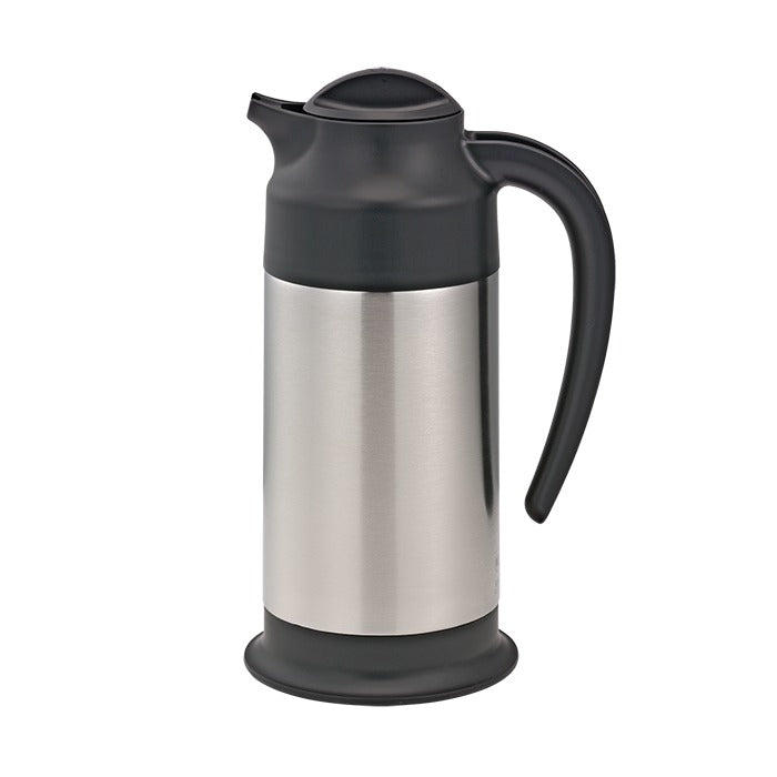 Service Ideas SSN70 SteelVac Insulated Creamer, 4 1/4" x 5 3/4", Silver - 23.7 oz.