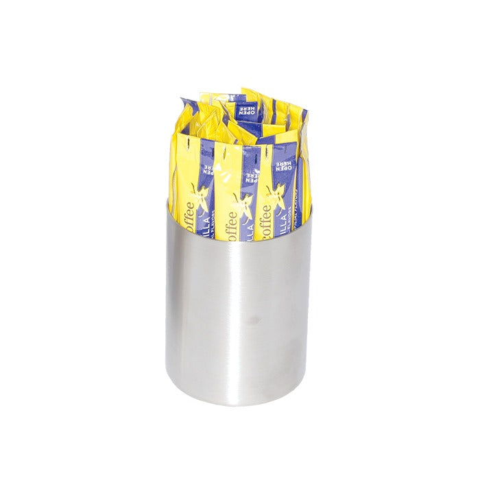 Service Ideas Stainless Steel Sugar Stick Holder, 4 oz. - Silver