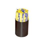 Service Ideas Stainless Steel Sugar Stick Holder, 4 oz. - Black