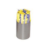 Service Ideas Stainless Steel Sugar Stick Holder, 4 oz. - Gray