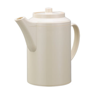 Service Ideas Plastic Teapot, 16 oz. - Beige